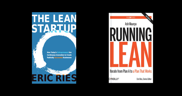 Two books, one is the lean startup and the other is running lean.